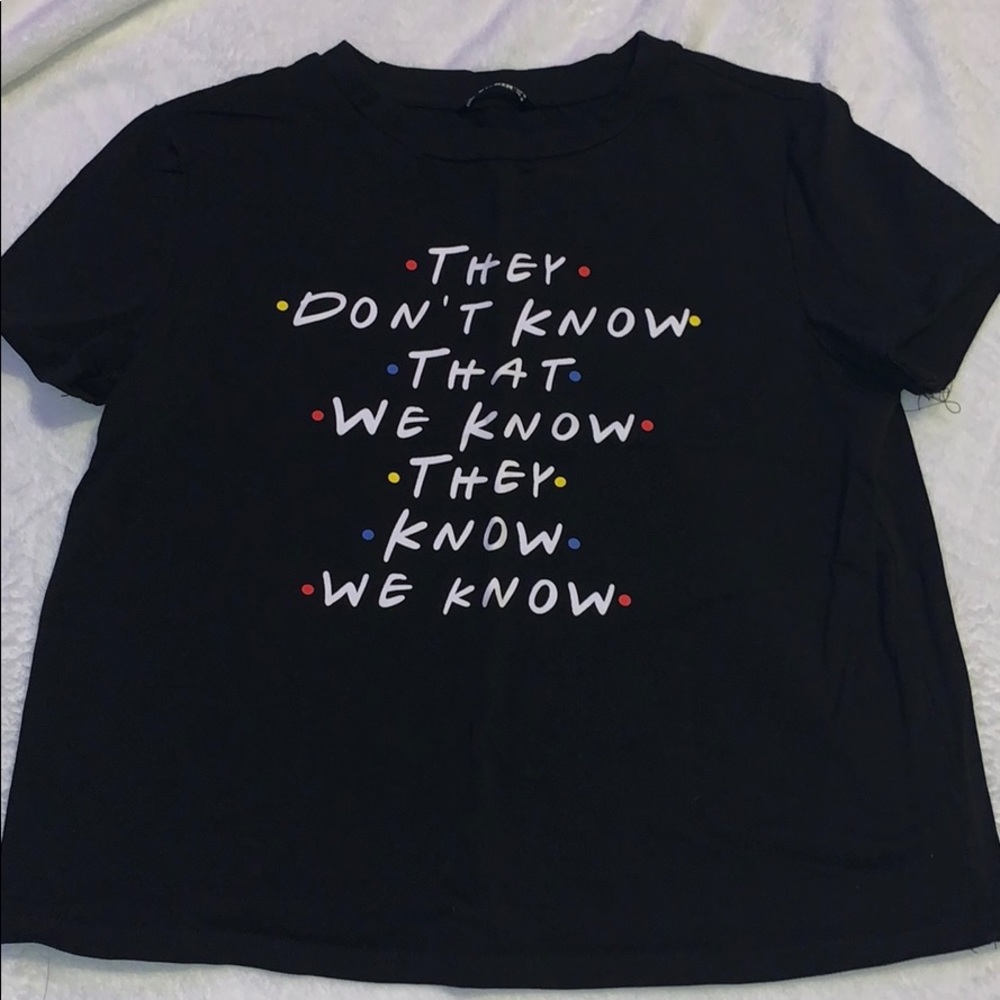 Cute black friends themed shirt